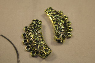 Коннектор 3.6х2 см 5 шт под античную бронзу