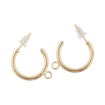 " Zlatka" Швензы FMK- H12 22 х 23 мм 2 шт 02 под золото