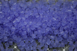 Бисер Япония CUBE 3 мм 10 г 0013F бледно-синий/матовый