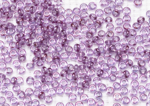 Бисер Япония DEMI 11/0 10г 0205 темный аметист, золотое сияние