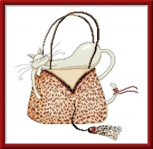 Рисунок на ткани для вышивки бисером КС-020 Ля Мур-р-р. Мелисса