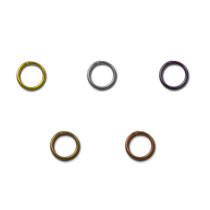 " Zlatka" Кольцо для бус R- 08 4 мм №03 под черный никель