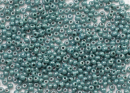 Бисер Чехия круглый 10/0 50г 63025 непрозрачный темно-голубой с зеленым оттенком блестящий