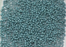 Бисер Чехия круглый 10/0 500г 63025 непрозрачный темно-голубой с зеленым оттенком блестящий